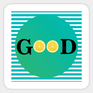 Lemon Good - Zine Culture Sticker